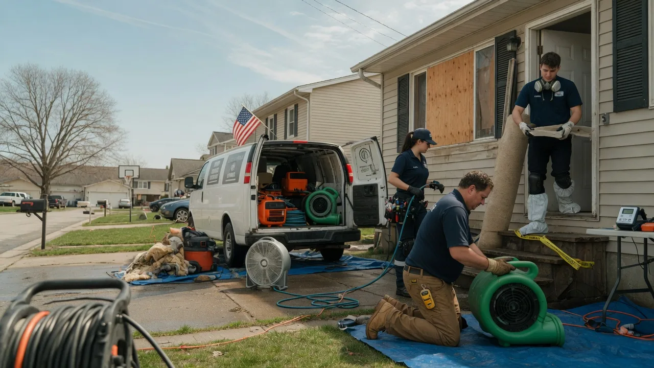 Water Damage Restoration in Jeannette, PA near me
